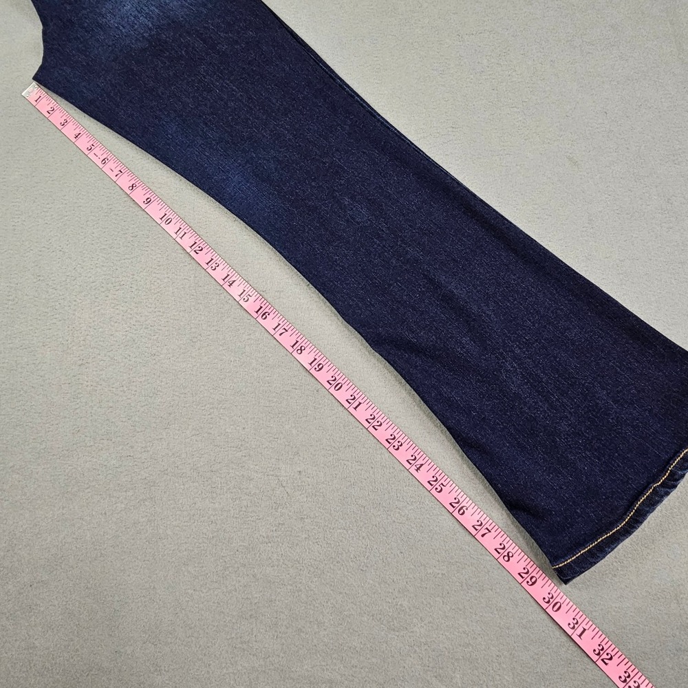 Democracy Ab-solution Womens Size 8 Itty Bitty Bootcut Jeans Dark Wash Blue - Picture 5 of 10